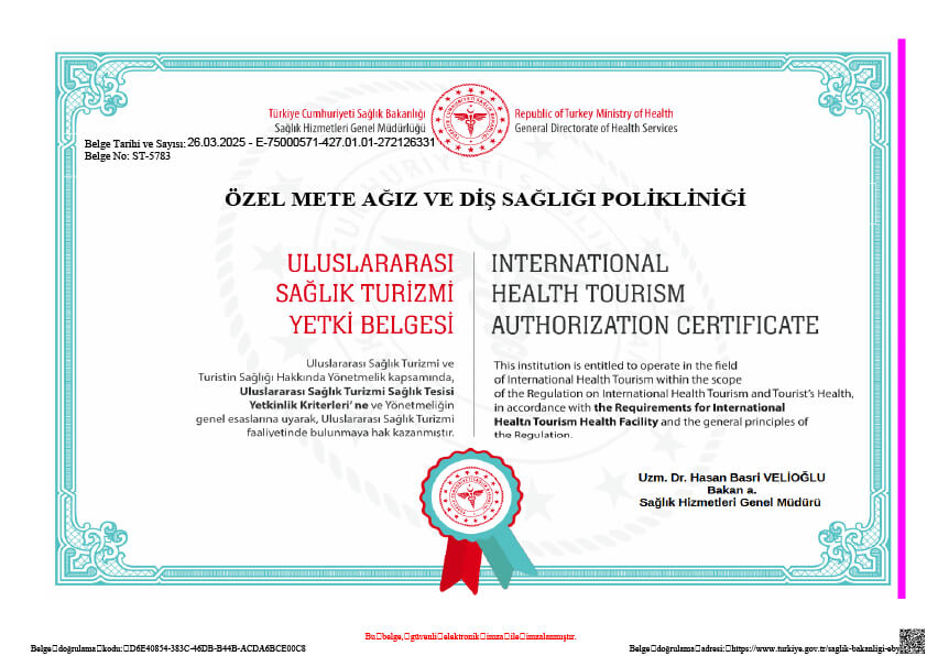 Dokument kliniki dotyczący turystyki zdrowotnej